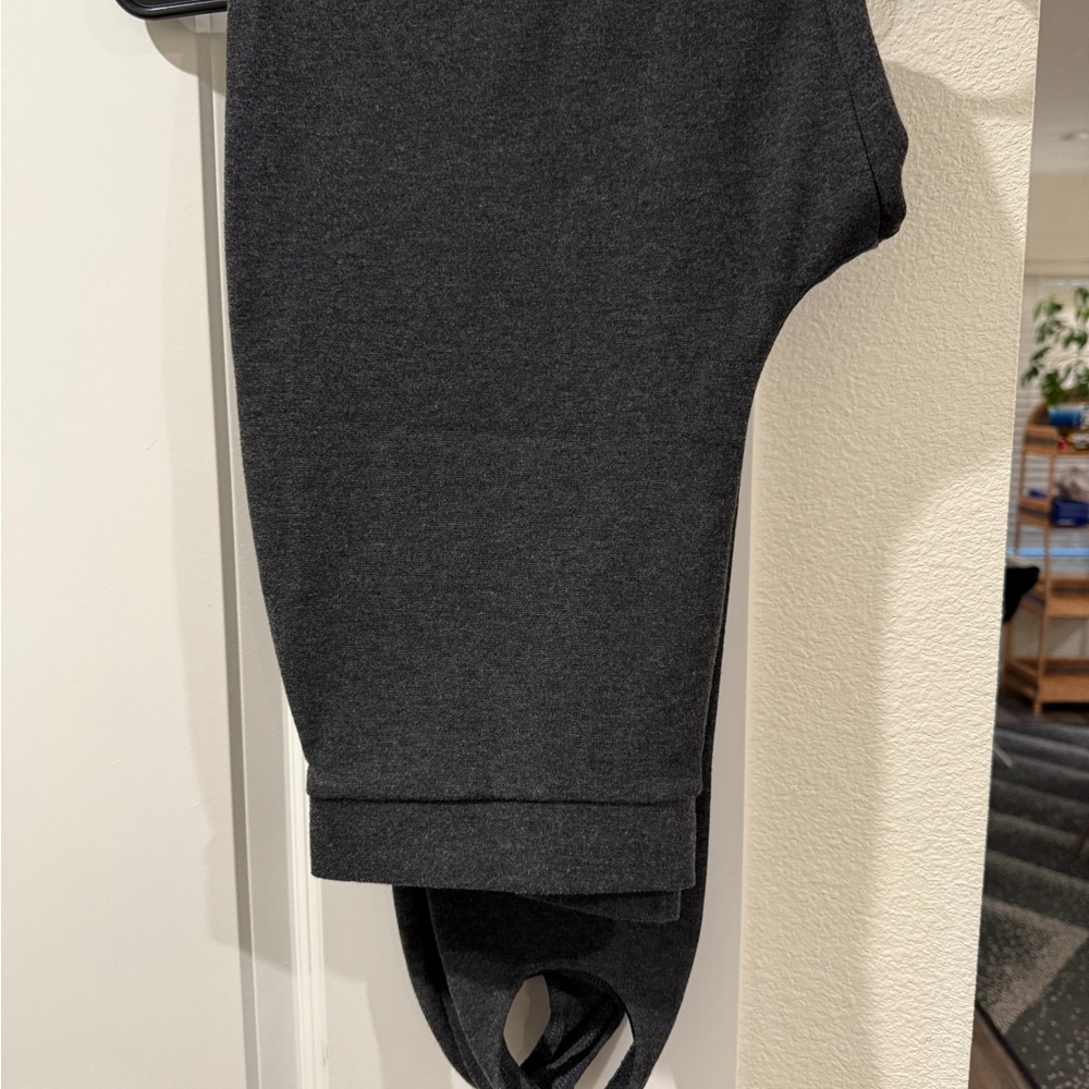 Vintage Large Charcoal Grey Stirrup Leggings